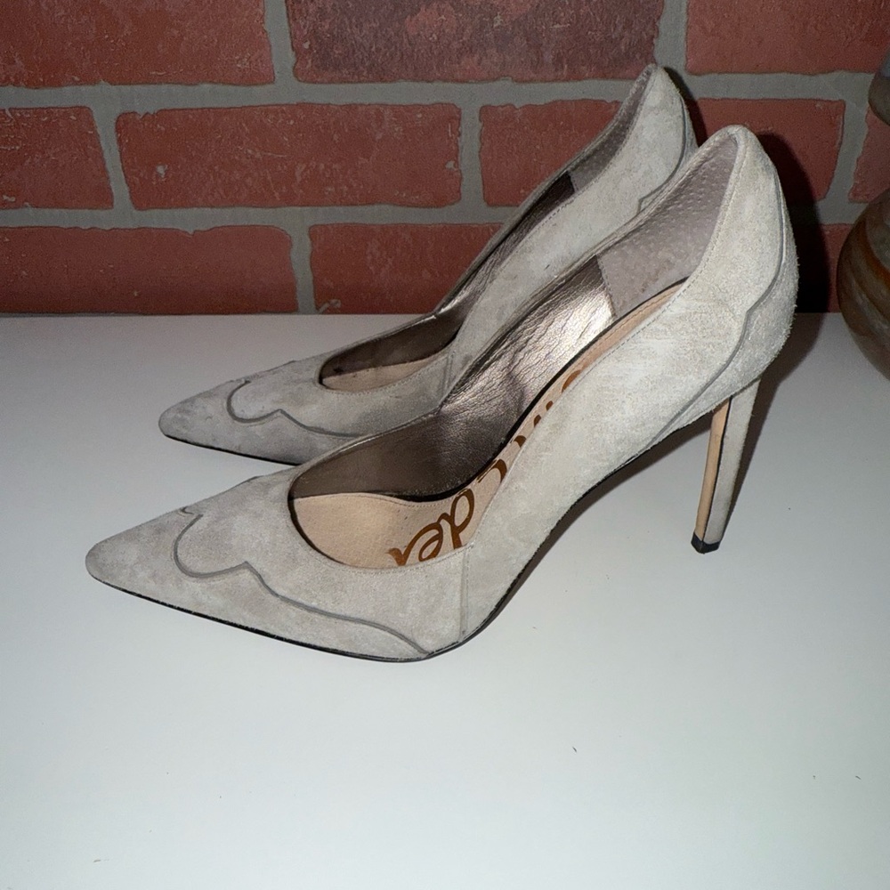 Sam Edelman “Hazel” Suede Heel - Picture 2 of 4